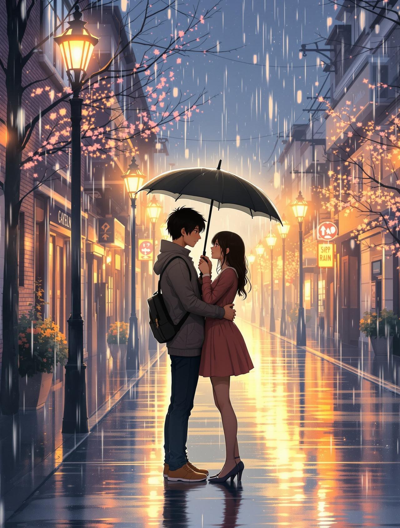 吃瓜魔改短剧精选 - 雨天的告白